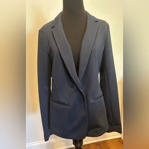 Banana Republic Navy Stretch Blazer